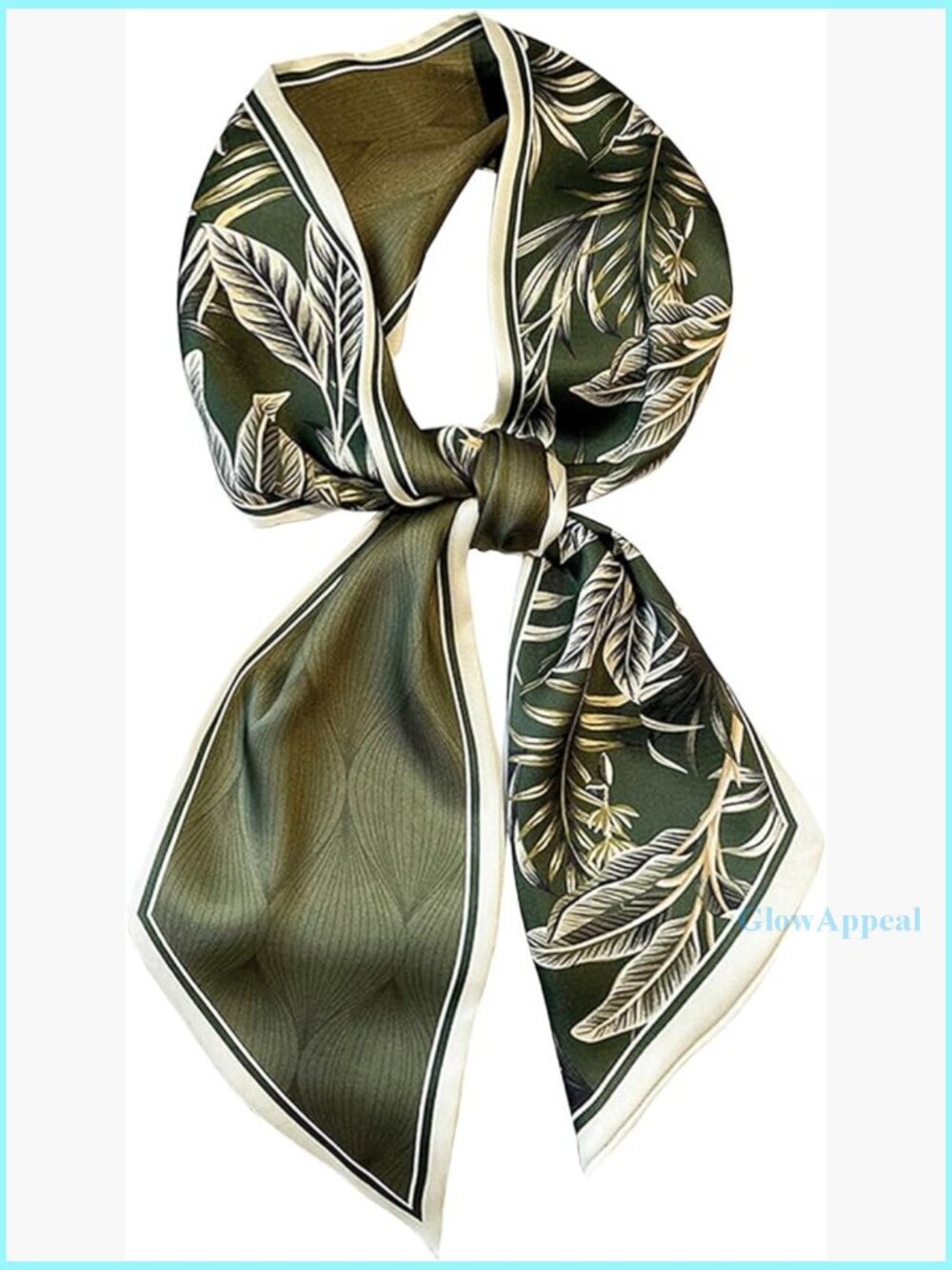 Long Skinny Scarf 59x5.9in Polyester Satin Fashion Accessory Multi-Use